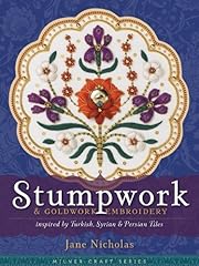 Stumpwork goldwork embroidery for sale  Delivered anywhere in UK