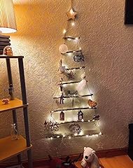 HomeZone 133cm Rustic LED Wooden Christmas Hanging for sale  Delivered anywhere in UK
