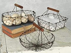 Chicken wire baskets for sale  Delivered anywhere in USA 