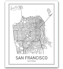 San francisco map for sale  Delivered anywhere in USA 