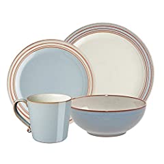 Denby USA Heritage 4 Piece Terrace Place Setting Dinnerware for sale  Delivered anywhere in Canada