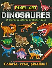 Pixel art dinosaures d'occasion  Livré partout en France