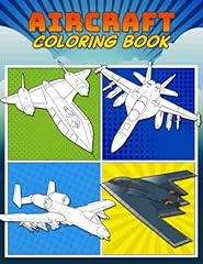 Aircraft coloring book for sale  Delivered anywhere in USA 