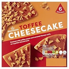 Morrisons toffee cheesecake for sale  Delivered anywhere in UK