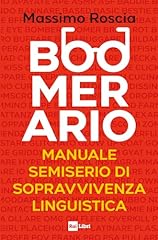 Boomerario manuale semiserio usato  Spedito ovunque in Italia 