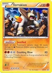 Pokemon terrakion black usato  Spedito ovunque in Italia 