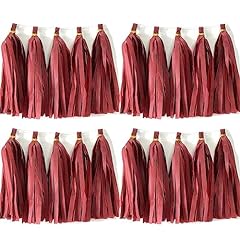 30pcs burgundy tissue for sale  Delivered anywhere in USA 