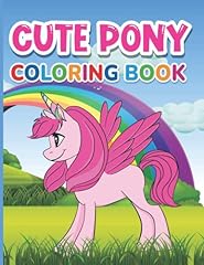 Cute pony coloring for sale  Delivered anywhere in USA 