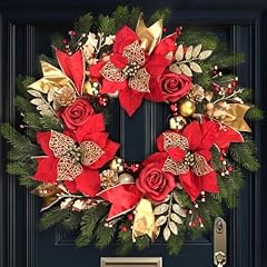 Christmas wreaths front for sale  Delivered anywhere in USA 