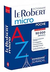 Dictionnaire robert micro usato  Spedito ovunque in Italia 