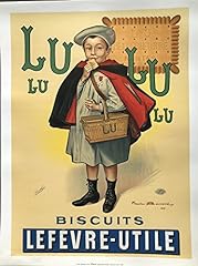 Affiche ecolier biscuit d'occasion  Livré partout en France