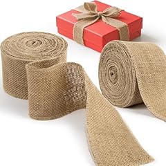 Rainflow burlap ribbon for sale  Delivered anywhere in USA 