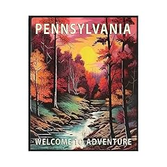 Pennsylvania poster art for sale  Delivered anywhere in USA 