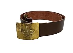 Belt leather military for sale  Delivered anywhere in USA 