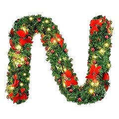 9ft christmas garland for sale  Delivered anywhere in UK