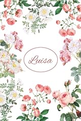 Luisa lined notebook for sale  Delivered anywhere in UK
