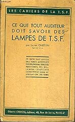 lampe tsf ancien d'occasion  Livré partout en France