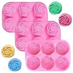 Silikonform rose 3pcs gebraucht kaufen  Wird an jeden Ort in Deutschland