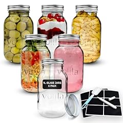 Volila mason jars for sale  Delivered anywhere in UK