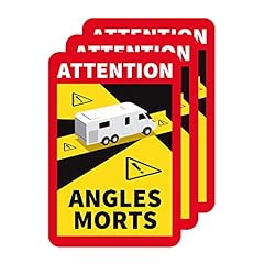 Autocollants attention angles d'occasion  Livré partout en France