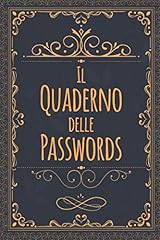 Quaderno delle password usato  Spedito ovunque in Italia 