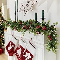 6.3ft christmas garland for sale  Delivered anywhere in USA 