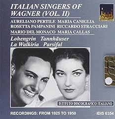 Italian singers wagner for sale  Delivered anywhere in USA 