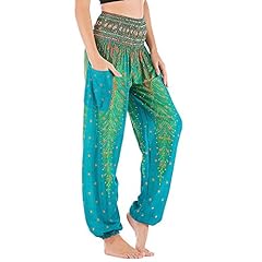Nuofengkudu Baggy Hippie Harem Yoga Pants for Women for sale  Delivered anywhere in UK