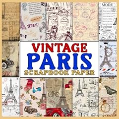 Vintage paris scrapbook for sale  Delivered anywhere in UK