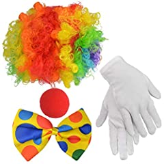 Jiebor clown costume for sale  Delivered anywhere in USA 