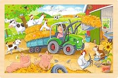 Einlegepuzzle kleiner traktor gebraucht kaufen  Wird an jeden Ort in Deutschland