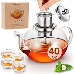 Mfacoy glass teapot for sale  Delivered anywhere in USA 