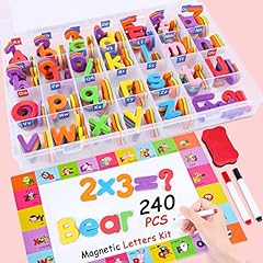 240pcs magnetic letters for sale  Delivered anywhere in USA 