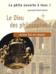 Dieu philosophes foi d'occasion  Livré partout en France