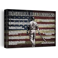 Baseball poster canvas for sale  Delivered anywhere in USA 