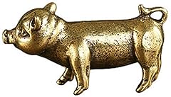 Retro brass pig for sale  Delivered anywhere in UK