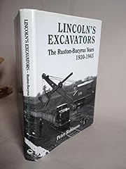 Lincoln excavators ruston for sale  Delivered anywhere in UK