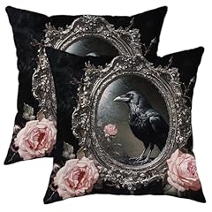 Raven throw pillow for sale  Delivered anywhere in UK