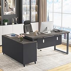 Tribesigns shaped desk for sale  Delivered anywhere in USA 