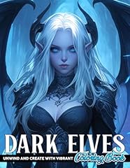 Dark elves coloring for sale  Delivered anywhere in UK