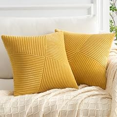 Topfinel yellow cushion for sale  Delivered anywhere in UK