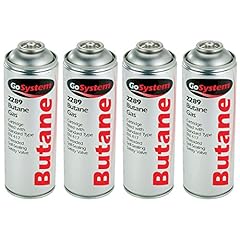 GoSystem 2289 Butane Gas Cartridge 277g 482ml - 4 Pack for sale  Delivered anywhere in UK