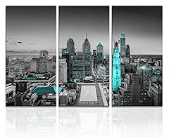 Philadelphia skyline wall for sale  Delivered anywhere in USA 