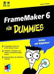 Framemaker dummies . gebraucht kaufen  Wird an jeden Ort in Deutschland