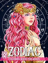 Zodiac coloring book for sale  Delivered anywhere in UK