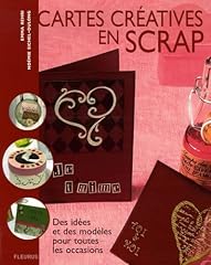 Cartes creatives scrap d'occasion  Livré partout en France