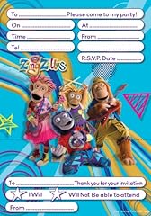 Zingzillas party invitations for sale  Delivered anywhere in UK