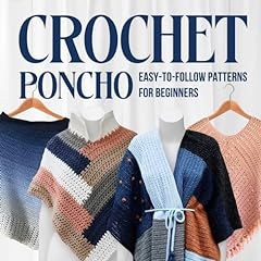 Crochet poncho easy for sale  Delivered anywhere in UK