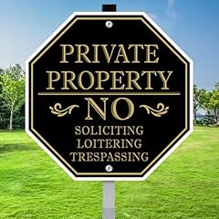 Trespassing signs private for sale  Delivered anywhere in USA 