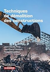 Techniques démolition constructions d'occasion  Livré partout en France